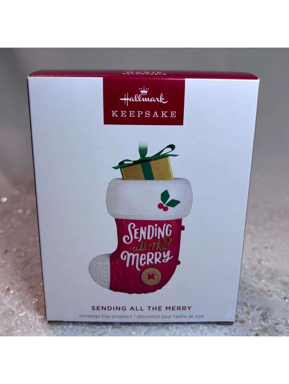 Sending All the Merry - Magic Recordable Hallmark Keepsake Ornament